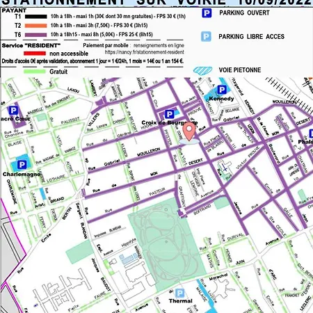 Διαμέρισμα F2 A 5min De La Gare , Calme, 47m2 *